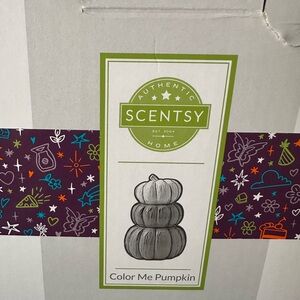 Scentsy Color Me Pumpkin Home Accent